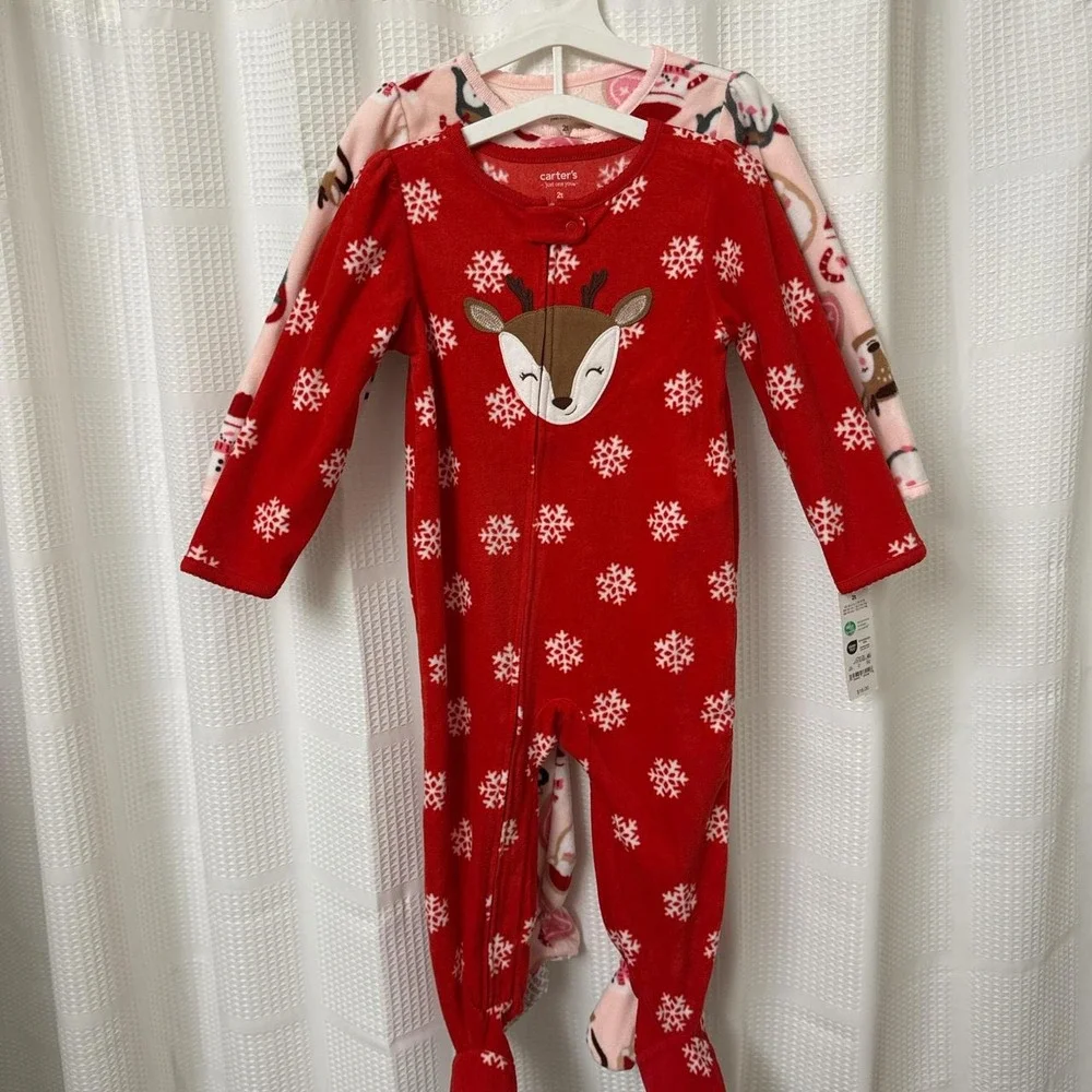 Carter's Christmas pajamas